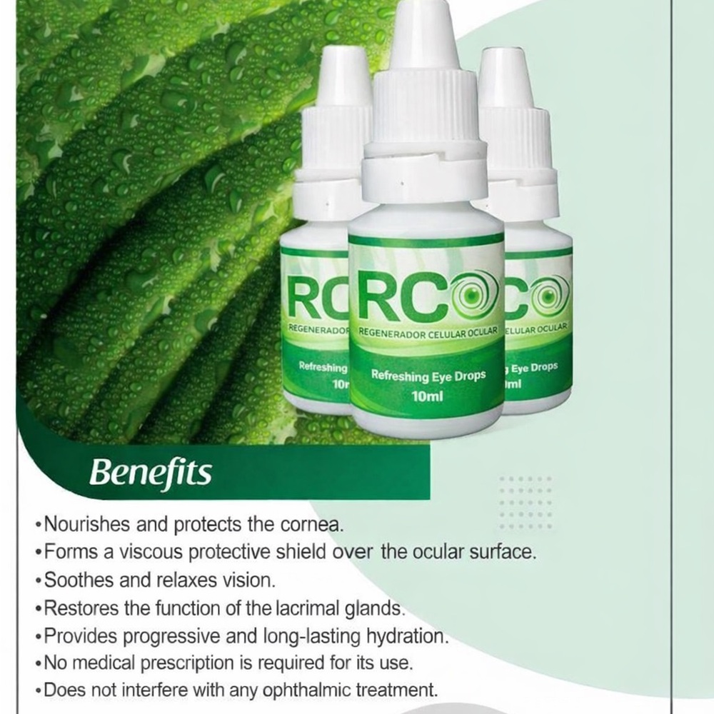 Ocular Cell Regenerator‎ Ophtalmic Drops Hydration Protection Everyday Use 10ml
